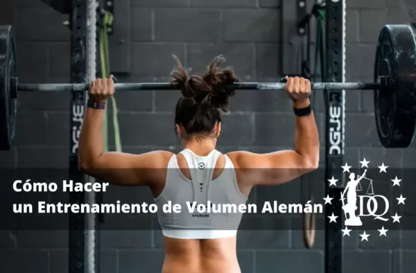 Cómo Hacer un Entrenamiento de Volumen Alemán